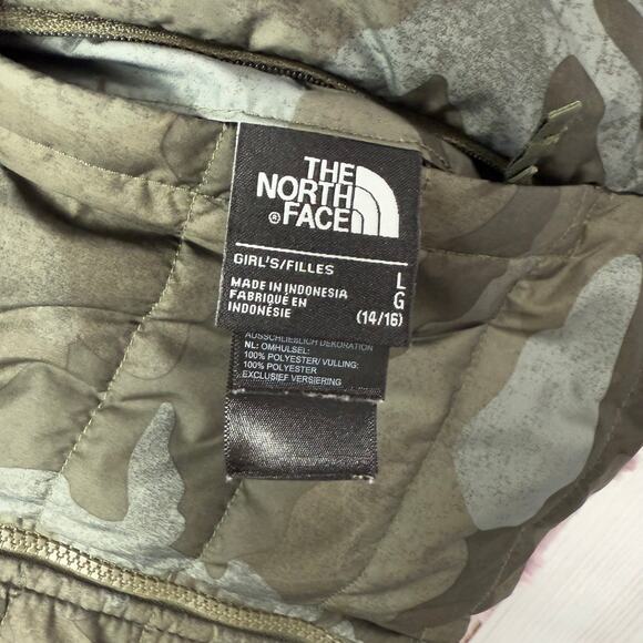 The North Face Mossbud Reversible Quilted Jacket Large 14/16 - Picture 5 of 5